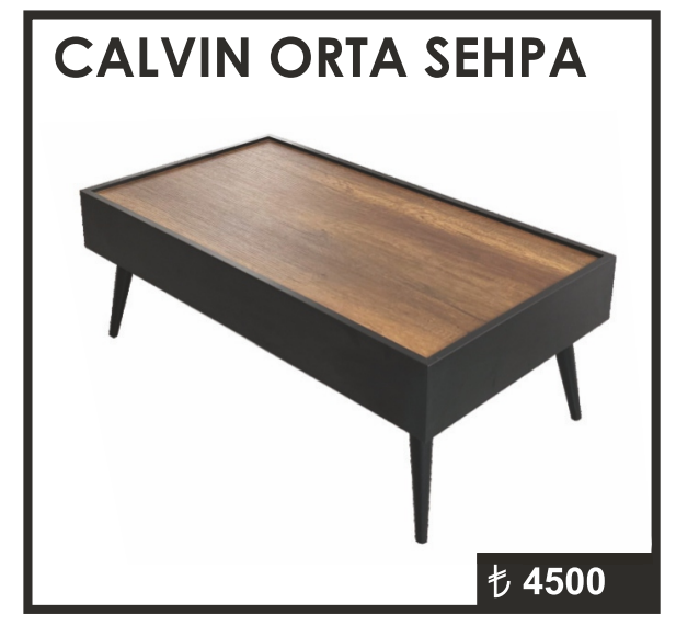 CALVİN ORTA SEHPA