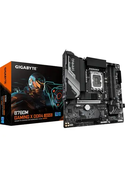 GIGABYTE B760M-GAMING-X-DDR4-GEN5 1700P DDR4 SES GLAN DP/HDMI SATA3 USB3.2 mATX