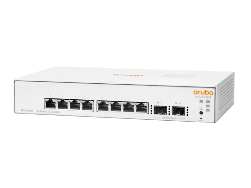 HP Aruba Instant On 1930-8G JL680A 8 Port 10/100/1000 Mbps Yönetilebilir Gigabit Switch