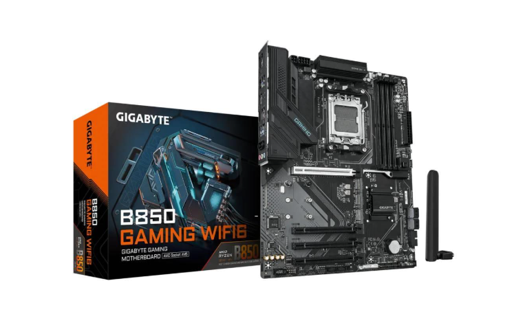 GIGABYTE B850 GAMING WIFI6 AM5 DDR5 SES GLAN DP/HDMI SATA3 USB3.2 ATX