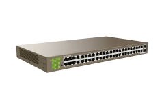 IP-Com G1050F 48 Port Gigabit + 2x 1GB SFP Portlu Rackmount Switch