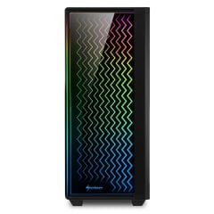 Sharkoon RGB-LIT-200 RGB ATX Mid-Tower Siyah Oyuncu Kasası