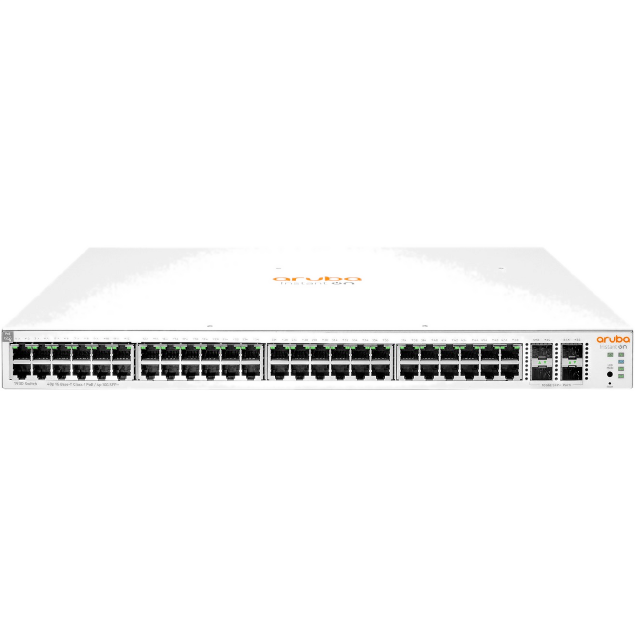 HPE Aruba Instant On 1930-48G 48 Port 10/100/1000 Mbps Gigabit Poe Switch