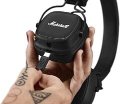 Marshall Major IV Bluetooth, OE, Black