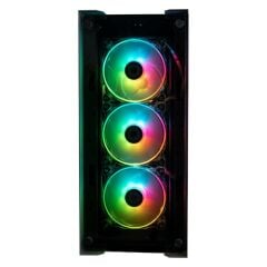 DarkFlash Skywalker RGB Led Fan 650W ATX Siyah Oyuncu Kasası