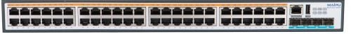 Maipu 48 Portlu 100/1000M 4-Port 10G SFP+, OE Slot, 760W PoE&PoE+, Single AC Yönetilebilir Switch
