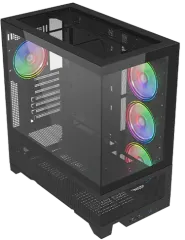 Twisted Minds TM-245-3-B Phantek - 07 Mid Tower Oyuncu Kasası, Siyah