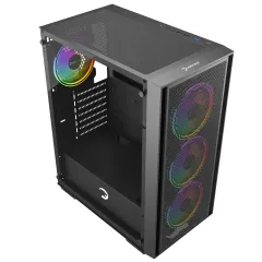 GamePower Flex 4*120mm A-RGB Fan ATX 550W 80+ Bronze Gaming Kasa