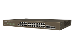 IP-Com G5328F 24 Port Gigabit + 4x1GB SFP Uplink L3 Yönetilebilir Rackmount Switch
