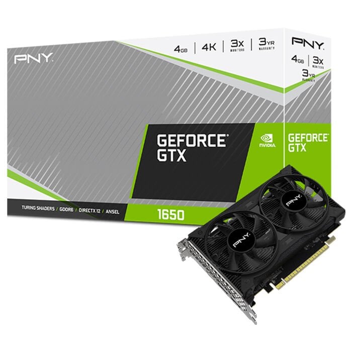 Pny GeForce GTX 1650 4GB GDDR6 128 Bit Ekran Kartı