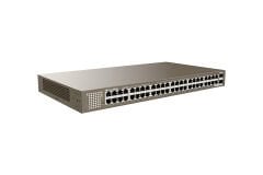 IP-Com G3350F 48GE Portlu, 2x10GB SFP Cloud Yönetilebilir Rackmount Switch