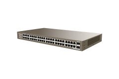 IP-Com G3350F 48GE Portlu, 2x10GB SFP Cloud Yönetilebilir Rackmount Switch