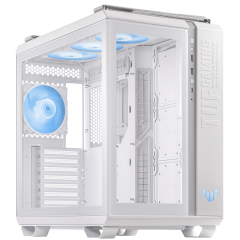 Asus TUF Gaming GT502 Plus Temperli Cam USB Type-C ATX Mid-Tower Gaming Kasa, Beyaz