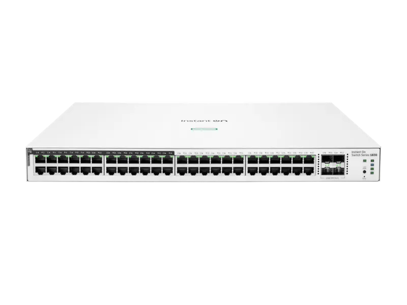 HP Aruba Instant On 1830-48G JL815A 48 Port 10/100/1000 Mbps Yönetilebilir Gigabit Poe Switch