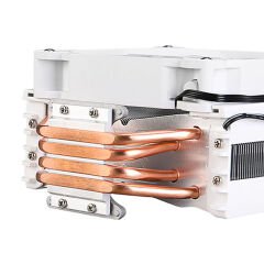 Zalman CNPS10X Optima II RGB Beyaz 120mm 1700 Kitli İşlemci Soğutucu