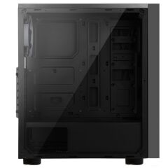 Rampage Spectra Temperli Cam Rainbow Fan Ledli Mid Tower Oyuncu Kasası