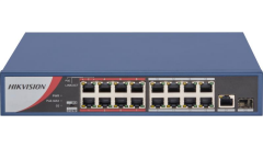 Hikvision DS-3E0318P-E/M 16 Port 10/100 Mbps POE Switch