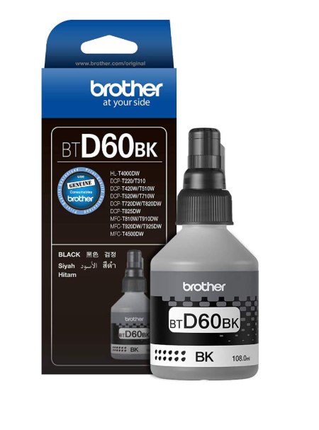 BROTHER BTD60BK SİYAH 6K MÜREKKEP KARTUŞ