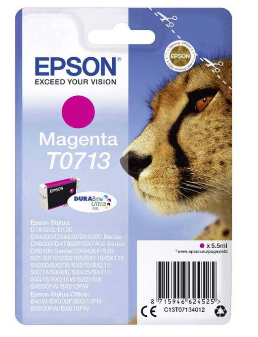 EPSON T0713 KRT MAGENTA