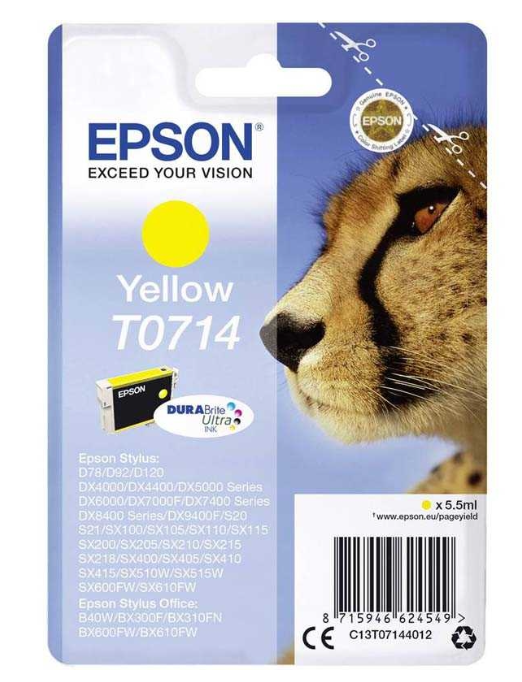 EPSON T0714 KRT YELLOW