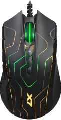 A4 Tech X89 Maze Makrolu Kablolu Optik Siyah Oyuncu Mouse