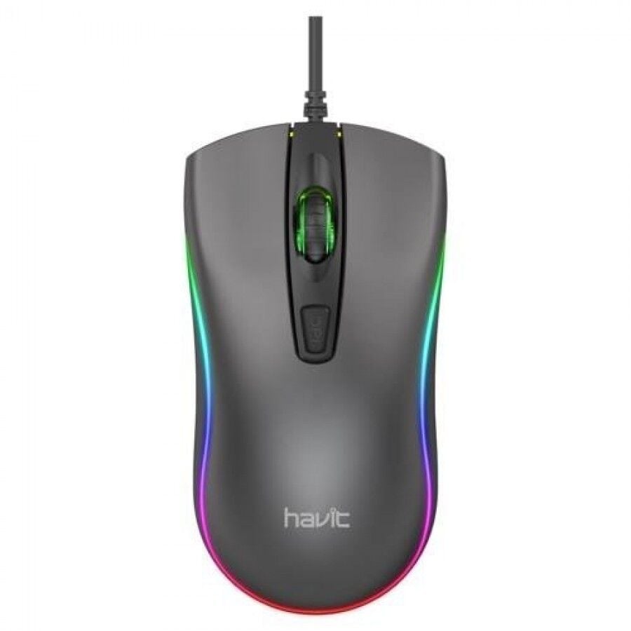 Havit MS72 Optik Uzay Grisi Oyuncu Mouse