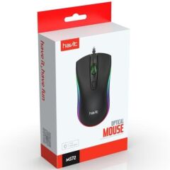 Havit MS72 Optik Uzay Grisi Oyuncu Mouse