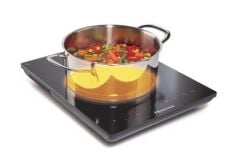 HISENSE HIC2000Y TEK GÖZLÜ 28*36 CM CAM İNDÜKSİYON OCAK SİYAH