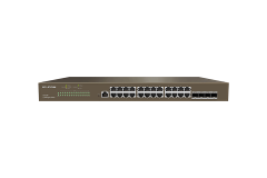 IP-Com G3328F 24 Port Gigabit + 4x1GB SFP Uplink L2 Cloud Yönetilebilir Rackmount Switch