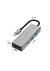 Usb-C 3.2 Adaptör, 2xusb-A, 1xusb-C, 1xhdmı