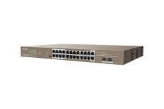 IP-Com G1128P 24 Portlu +2SFP 410W 10/100/1000 Mbps Gigabit Poe Switch