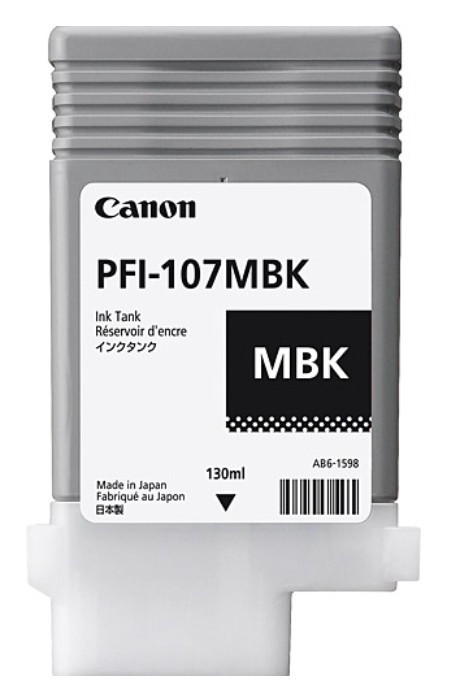 CANON PFI-107MBK MAT SİYAH KRT
