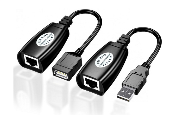 QPORT 60 METRE CAT5/CAT6 USB EXTENDER DONUSTURUCU 2 LI PAKET