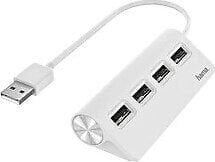 USB Hub 4 Ports USB 2.0 480 Mbit/s beyaz