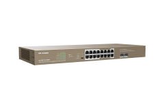 IP-Com G1120P 16 Portlu +2SFP 250W 10/100/1000 Mbps Gigabit Poe Switch