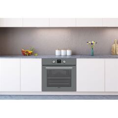 REGAL AF 7665 GC GRİ ANKASTRE TURBO FIRIN