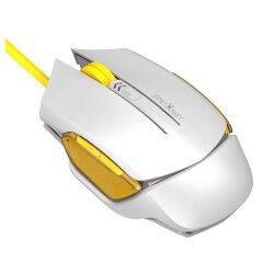 Ücretsiz Kargo James Donkey 112i 2000DPI 6 Tuş Aydınlatmalı Optik Beyaz Oyuncu Mouse
