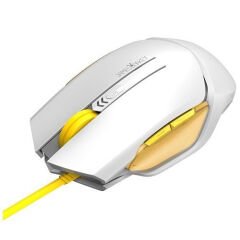Ücretsiz Kargo James Donkey 112i 2000DPI 6 Tuş Aydınlatmalı Optik Beyaz Oyuncu Mouse