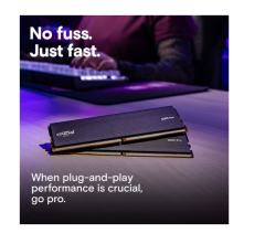 Crucial Pro 48GB (2x24GB) DDR5 6000MHz CP2K24G60C48U5 Soğutuculu RAM