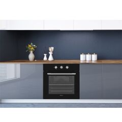 REGAL AF 7665 SC SİYAH ANKASTRE TURBO FIRIN