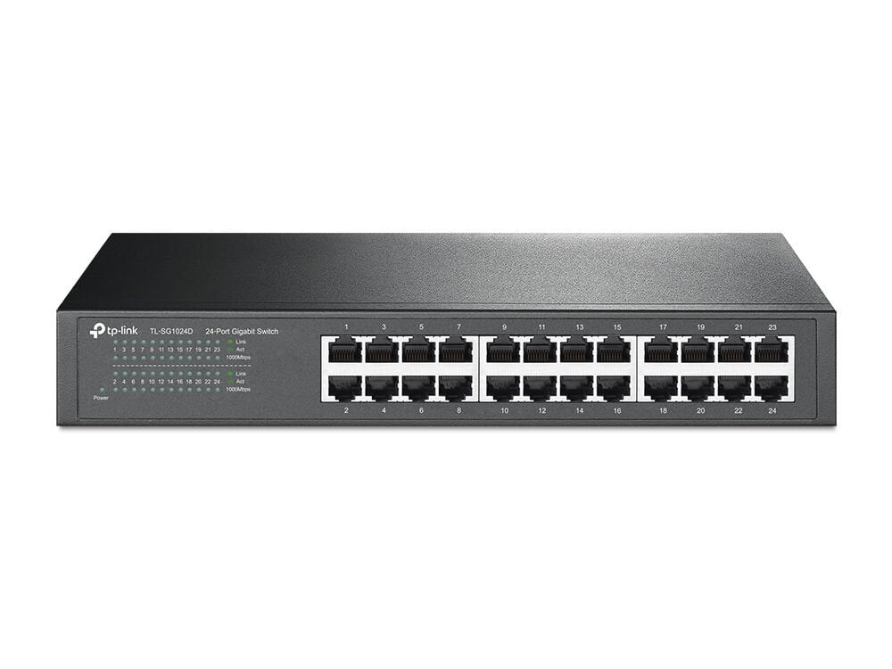 TP-Link TL-SG1024D 24-Port Gigabit Masaüstü/Rackmount Switch