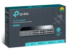 TP-Link TL-SG1024D 24-Port Gigabit Masaüstü/Rackmount Switch