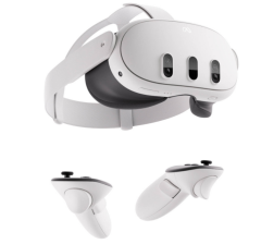 Meta Quest 3-S Advanced VR Headset, 2064x2208 Resolution Per Eye, 256GB Storage, Ring-Free Touch Plus Controllers,