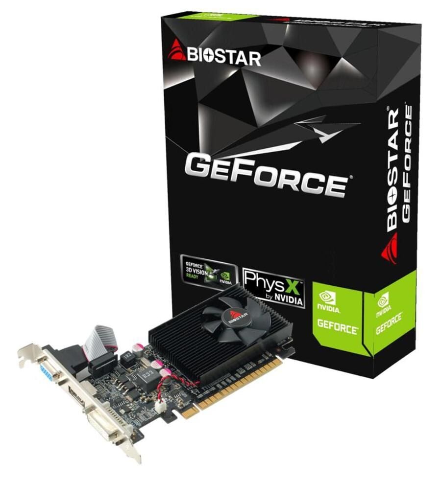 Biostar 210 G210-1GB D3 LP 64 Bit DDR3 1 GB Ekran Kartı