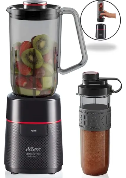 ARZUM SHAKEN TAKE NEO MAXİ JUG BLENDER AR1174