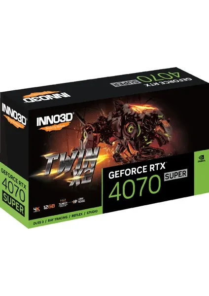 Inno3D GeForce RTX 4070 Super X3 OC 12 GB 192 Bit GDDR6X Ekran Kartı
