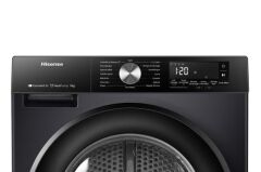 HISENSE DH3S902BB3 9 KG. A+++ WIFI INV ÇAMAŞIR KURUTMA MAKİNESİ SİYAH