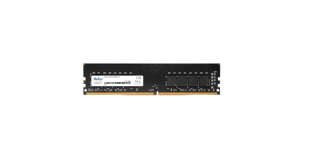 NETAC BASIC 16GB 3200MHZ DDR4 RAM
