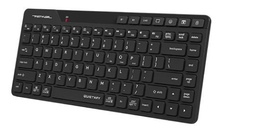 A4Tech FBK26C AS Bluetooth & 2.4G Wireless Mini Klavye Siyah