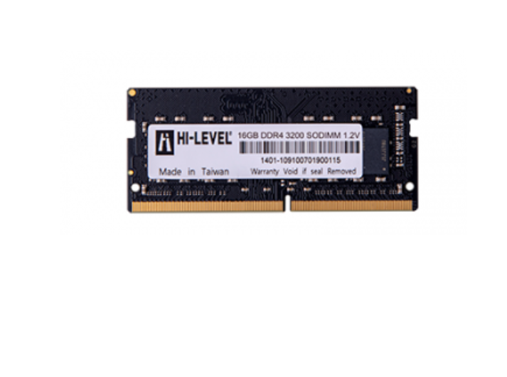 HI-LEVEL 16GB DDR4 3200MHZ SODIMM NB RAM